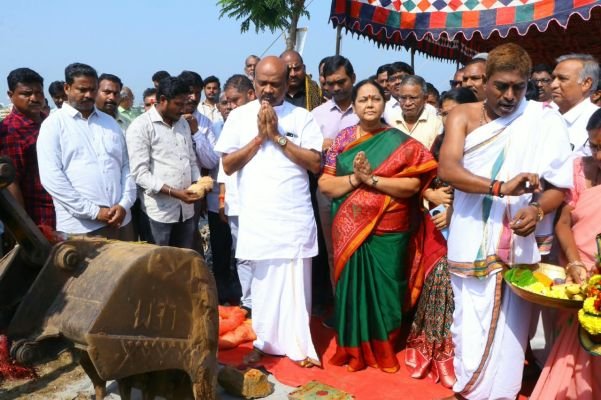 రూ.248 కోట్లతో నర్సీపట్నం మున్సిపాలిటీ సమగ్ర అభివృద్ధి!  రూ.3 కోట్లతో వాకింగ్ ట్రాక్, కళ్యాణ మండపం పనులకు శ్రీకారం : స్పీకర్ అయ్యన్నపాత్రుడు
