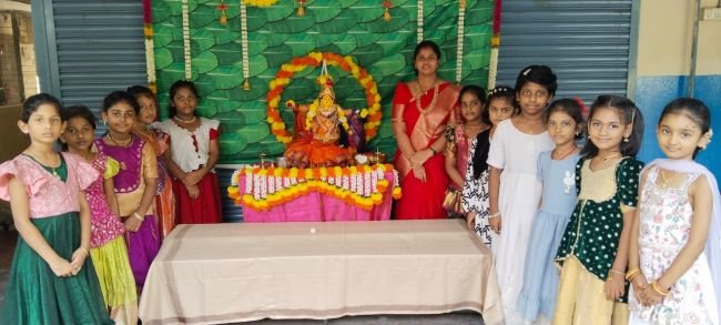 బాలాజీనగర్‌ రవీంద్ర భారతిలో ఘనంగా దసరా వేడుకలు