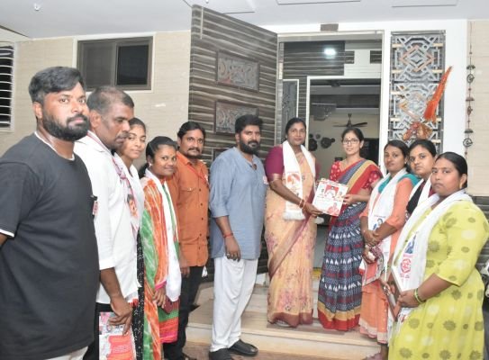 నిన్న మెడికవర్ హైవే సమీపంలో పాస్‌ఓవర్ బ్రిడ్జ్ నిర్మాణానికి శంకుస్థాపన...