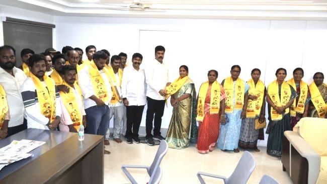28వ డివిజన్ భానునగర్‌లో పలువురు టీడీపీలో చేరిక