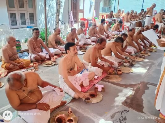 మహాలయ అమావాస్య సందర్భంగా సామూహిక తిలతర్పణాలు