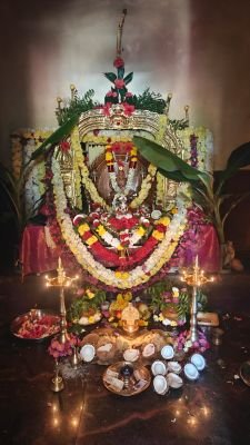 రేపటి నుంచి కొత్తగాది కుంట ఎల్లమ్మ తల్లి దేవాలయంలో దేవి నవరాత్రులు.. పరిటాల సాయి