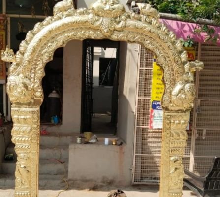 నేడు పోచమ్మ అమ్మవారికి మకర తోరణం అలంకరణ పూజలు