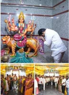దుర్గమ్మ ఆలయానికి రూ 4.5 లక్షలు విరాళం