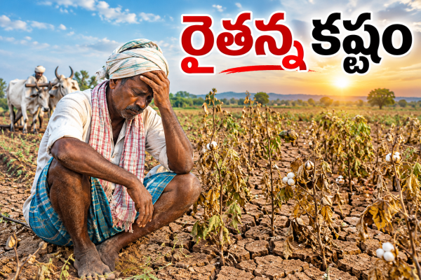 కరెంటు కష్టాలు ఒకవైపు... వరుణుడి కరుణ కరువై మరోవైపు... రాజంపేటలో సోమవారం  రైతుల ధర్నాకు పిలుపు...
