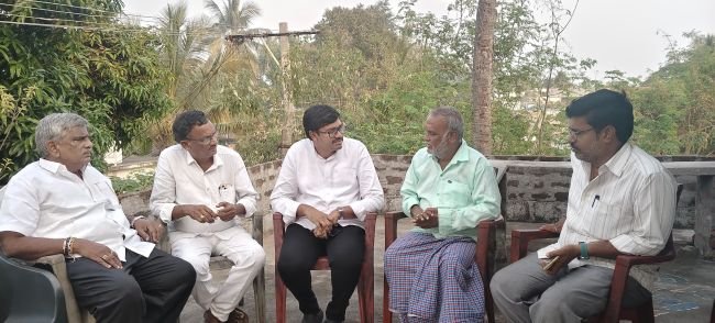 జర్నలిస్టు సద్గుణరావు ను పరామర్శించిన మండలి