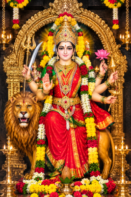 వేల్పూర్ మండలంలో దేవి నవరాత్రులకు సర్వం సిద్ధం
