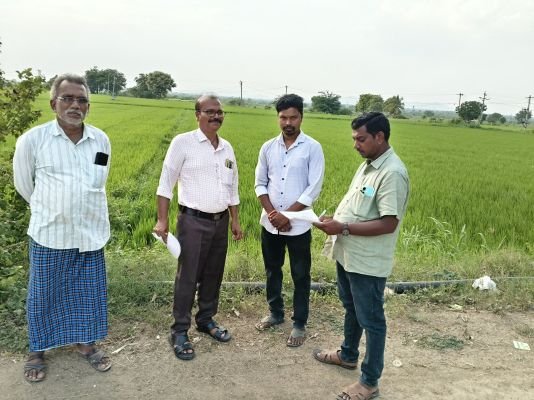 సూపర్ చెక్ ను పరిశీలించిన జెడిఎ.