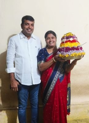 తీదేడు రామాలయం వద్ద ఘనంగా ఎంగిలి పూల బతుకమ్మ వేడుకలు