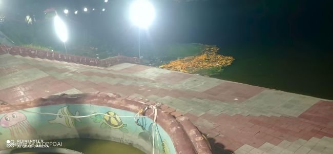 *మధిరలో బతుకమ్మ నిమజ్జన ఘాట్ల వద్ద అన్ని ఏర్పాట్లు పూర్తి*