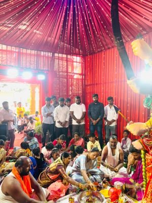పులిమామిడి లో ఘనంగా ప్రారంభమైన దేవీ నవరాత్రి ఉత్సవాలు