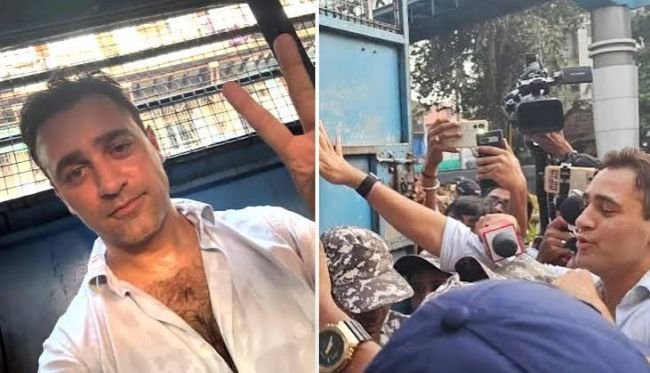 పోలీసుల అదుపులో హాలీవుడ్ తరహా డ్రామా: నిరసన ప్రదర్శనలో నటుడు ఇమ్రాన్ ఖాన్ 'జై హింద్' నినాదాలు!