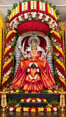 ఘనంగా ప్రారంభమైన 33వ విశ్వ దుర్గేశ్వరిఅమ్మవారి దసరా ఉత్సవాలు