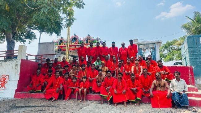 పోచమ్మ తల్లి ఆలయ అభివృద్ధికి భక్తుల సంకల్ప దీక్ష