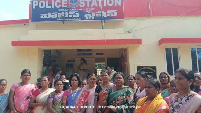 కొడంగల్‌లో ఆశా వర్కర్ల ధర్నా.. దోమ పోలీస్‌ స్టేషన్‌కు తరలింపు