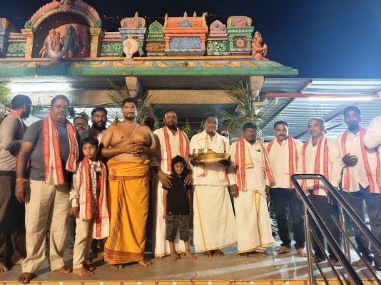 బాలాజీ ఆలయంలో ప్రారంభమైన బ్రహ్మోత్సవాలు