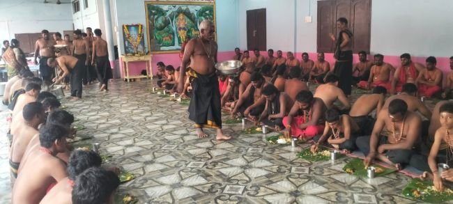 ధర్మశాస్త్ర శ్రీ అయ్యప్ప స్వామి ఆలయంలో వైభవంగా భిక్షా కార్యక్రమం ప్రారంభం: 
