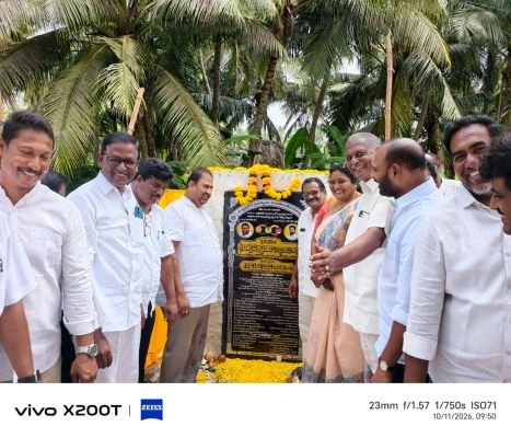  కాట్రేనికోనలో ఎమ్మెల్యే సుడిగాలి పర్యటన.. వివిధ అభివృద్ధి పనులకు ప్రారంభోత్సవాలు..