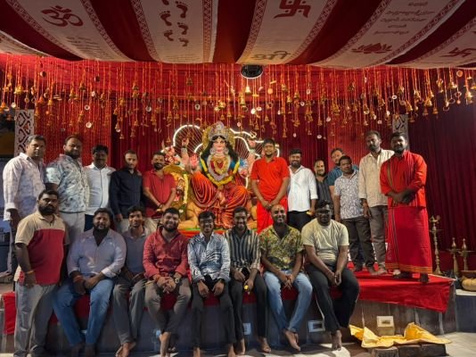 శంకర్ పల్లిలోని విఠలేశ్వర ఆలయంలో ఘనంగా నవరాత్రి ఉత్సవాలు ప్రారంభం