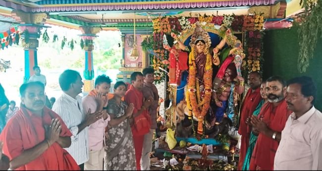 భక్తి పారవశ్యంలో ఎస్.రాయవరం మండలం