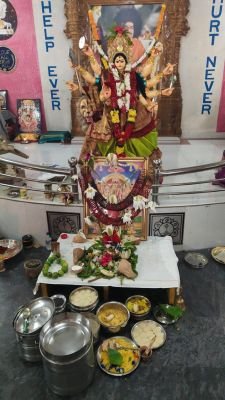 సత్యసాయి సేవా సమితిలో  శరన్నవరాత్రి ఉత్సవాలు ప్రారంభం 