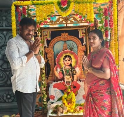 పెనుగొండ కామాక్షి ఆలయంలో నవరాత్రోత్సవాలు ప్రారంభం