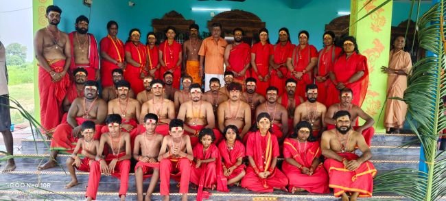 మర్రిపాడు ఎల్లమ్మ తల్లి గుడిలో భవాని దీక్షలు
