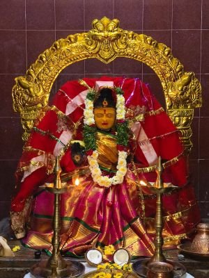 బ్రహ్మగిరి క్షేత్రంలో బాలా త్రిపుర సుందరి దేవిగా అమ్మవారి అలంకరణ