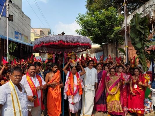 శ్రీకన్యకా పరమేశ్వరి ఆలయంలో శరన్నవరాత్రి ఉత్సవాలు ప్రారంభం