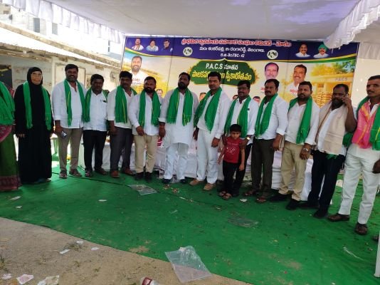 మోకిలా పిఎసిఎస్ చైర్మన్గా గౌండ్ర సత్యం ప్రమాణ స్వీకారం