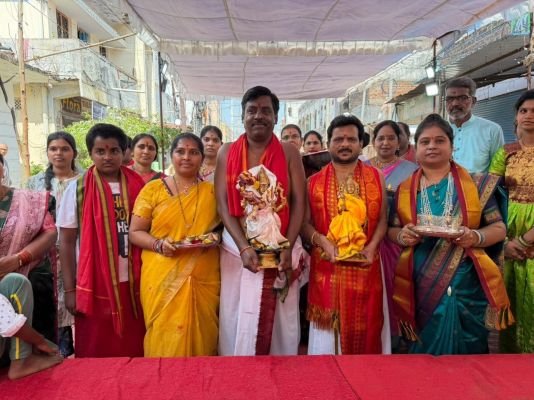 శివాజీ నగర్‌లో ఘనంగా శివపార్వతుల కల్యాణం