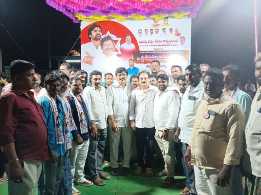 సుకుమార్ రెడ్డి నాయకత్వంలో జనసేనలోకి  చేరికలు.