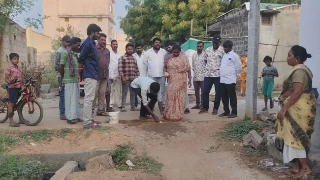 చిల్లకూరు గ్రామంలో అభివృద్ధికి మరో ముందడుగు
