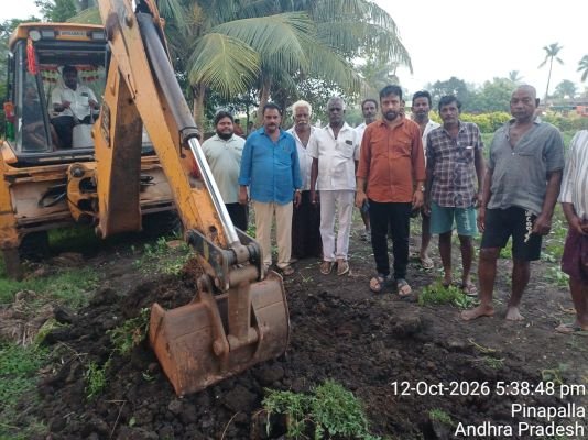 రూ 25 లక్షలు తో పినపల్ల లో అభివృద్ధి పనులు