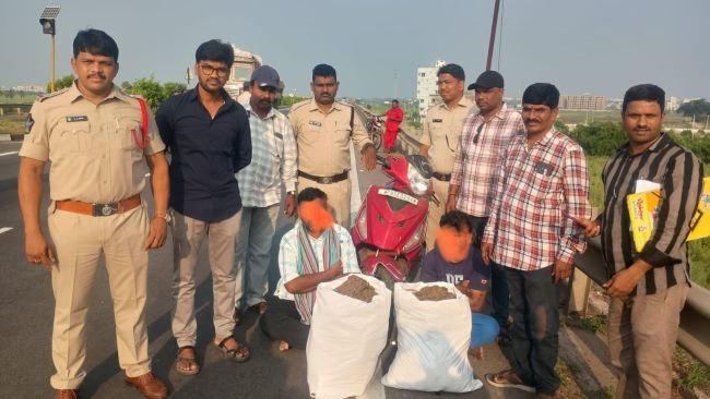 17.55 లక్షల విలువ చేసే గంజాయి స్వాధీనం