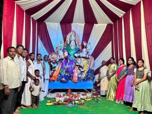 కొత్తూరులో వైభవంగా దేవీ నవరాత్రి ఉత్సవాలు