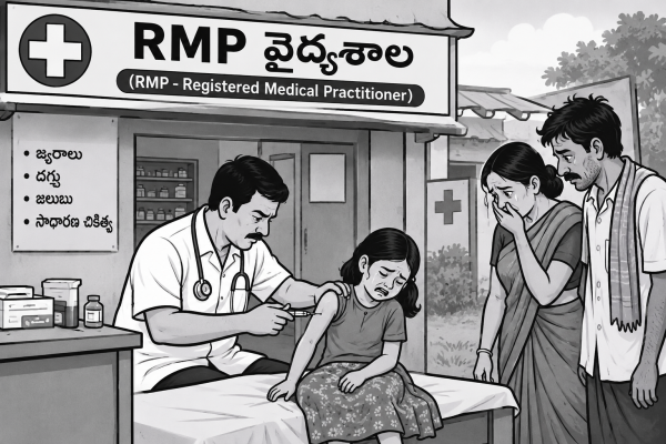 వైద్యం వికటించి బాలిక మృతి?   