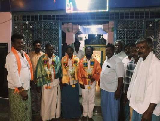 పులకుర్తి రంగయ్య దేవస్థానానికి రూ.1.01 లక్షల విరాళం