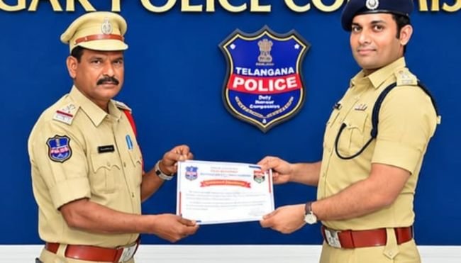 విధి నిర్వహణలో ప్రతిభ.. రూరల్ పోలీసులకు ప్రశంసా పత్రాలు