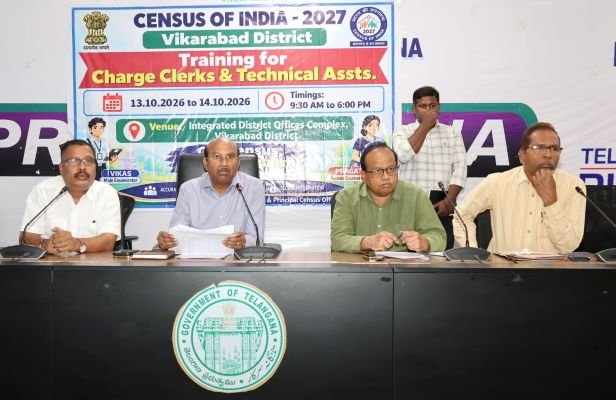 జనగణన–2027 ప్రక్రియను పారదర్శకంగా, గడువులోగా పూర్తి చేయాలి: అదనపు కలెక్టర్ వెంకటాచారి