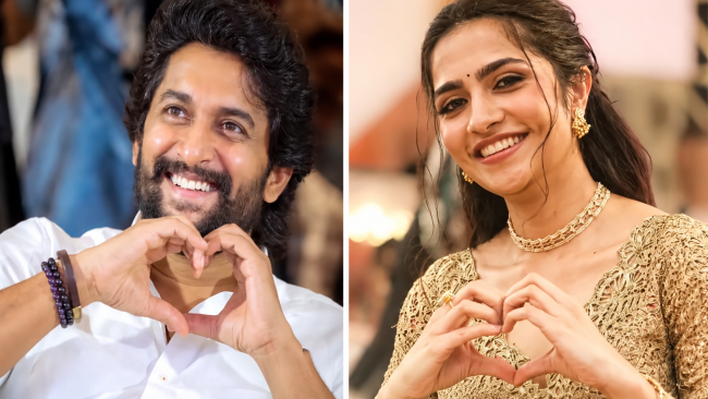 నేచురల్ స్టార్ నానితో క్లాసిక్ లవ్ డ్రామా.. ఆఫర్ దక్కించుకున్న క్రేజీ హీరోయిన్ రుక్మిణి వసంత్!