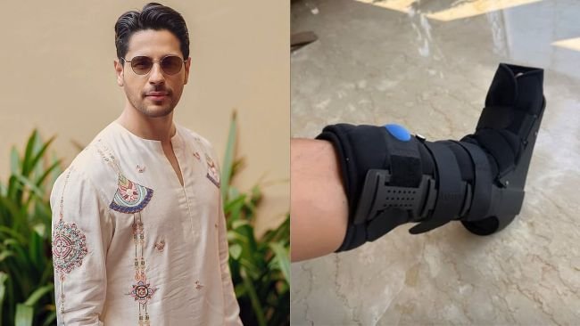 బాలీవుడ్ హీరో సిద్ధార్థ్ మల్హోత్రాకు గాయం.. మెడికల్ వాకింగ్ బూట్‌తో ఫొటో షేర్ చేసిన నటుడు!