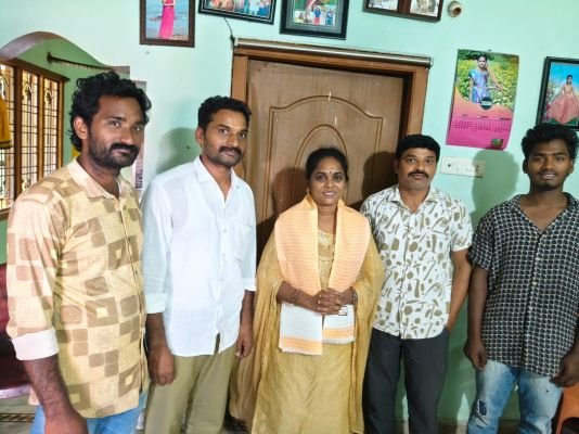 జనసేన పార్టీ రాజాo నియోజకవర్గం సమన్వయకర్త కి  చిరు సన్మానం
