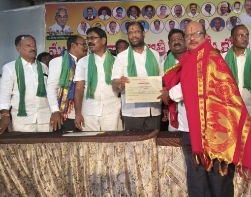 *ఖమ్మం జిల్లా మున్నూరు కాపు ఉపాధ్యక్షుడిగా పసుపులేటి నాగేంద్ర శ్రీనివాస్*