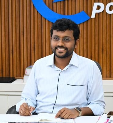 విద్యుత్ కనెక్షన్ల జారీలో పారదర్శకత.. సత్వర సేవలే లక్ష్యం...  ఏపీఈపీడీసీఎల్ సీఎండీ పృథ్వీతేజ్ ఇమ్మడి, ఐఏఎస్