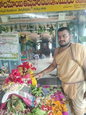 అన్నపూర్ణాదేవి అవతారంలో పోలమాంబ దర్శనం 