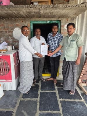 ఎమ్మెల్యే ఏలూరి చొరవతో బాధితుడికి సీఎంఆర్ఎఫ్‌ నుంచి రూ.45 వేల సాయం
