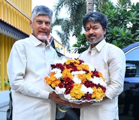 ముఖ్యమంత్రి నారా చంద్రబాబు నాయుడు  తమిళనాడు సీఎం విజయ్ జోసెఫ్  భేటీ