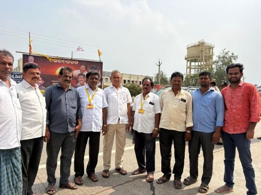 వాయుపుత్రమార్గ్ ప్రారంభోత్సవంలో 5వ వార్డ్ నేతలు 
