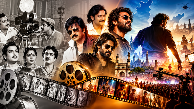 టాలీవుడ్ పుట్టుక నుంచి పాన్ ఇండియా స్థాయి వరకు.. తెలుగు సినిమా ప్రస్థానంలో ఇన్ని మార్పులా!